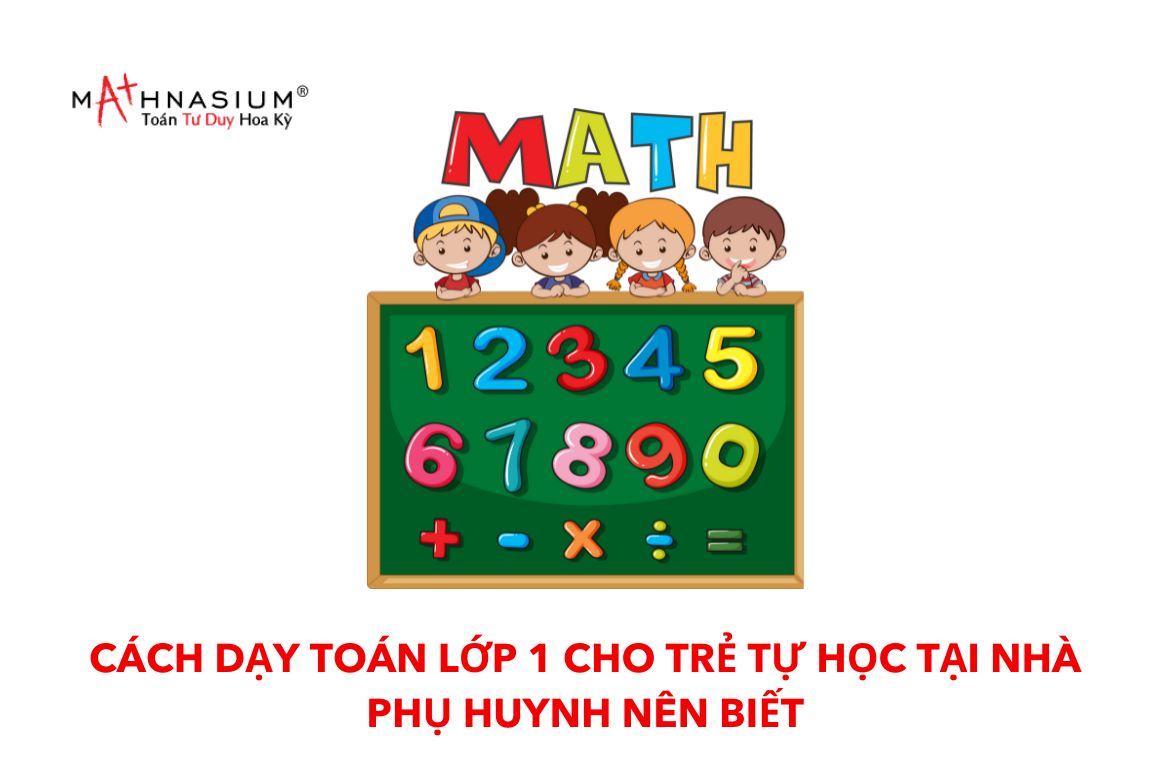 Cách dạy toán lớp 1