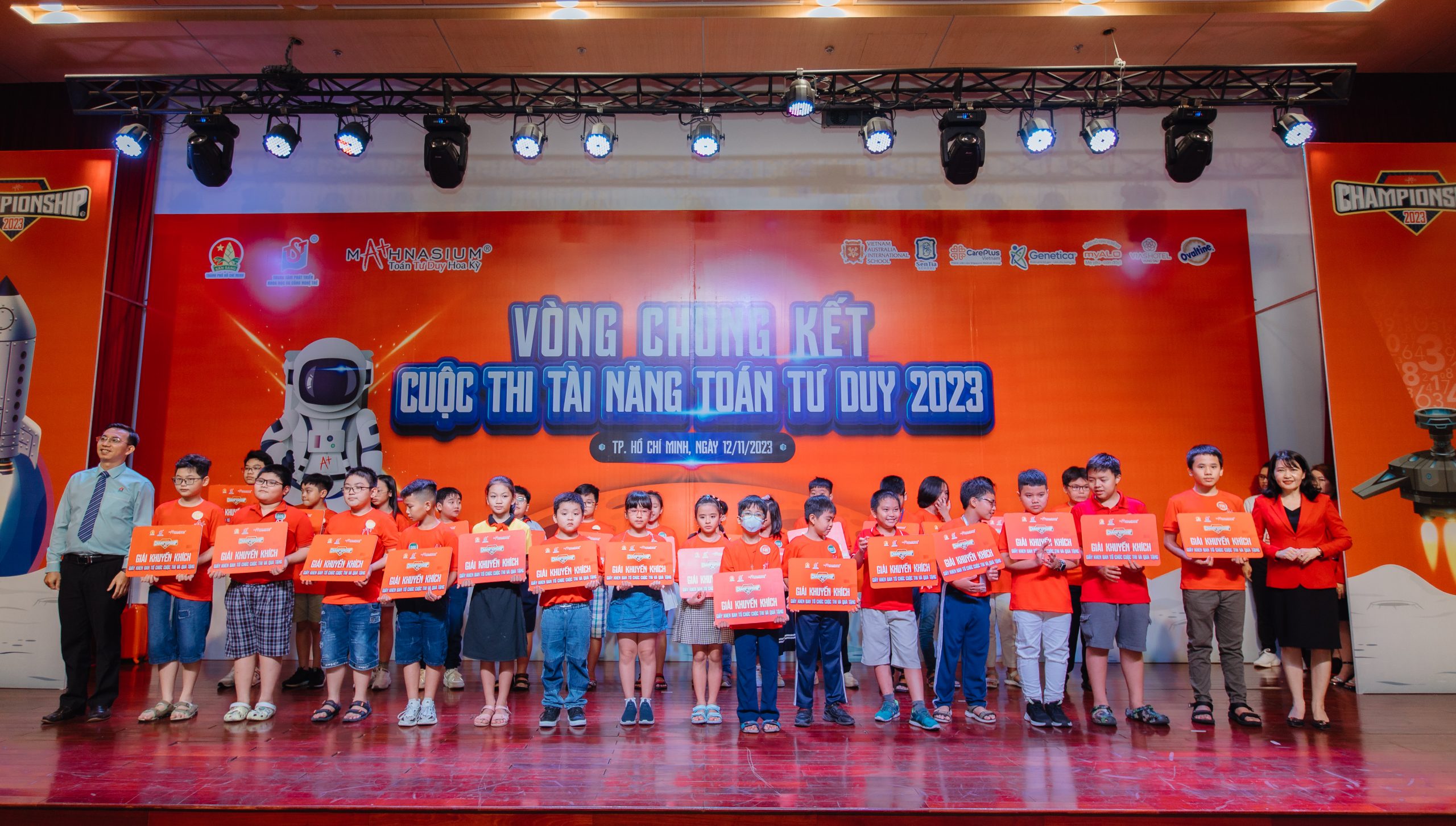 Thí sinh đạt giải tiềm năng vòng chung kết Math Championship 2023 - khu vực miền Nam