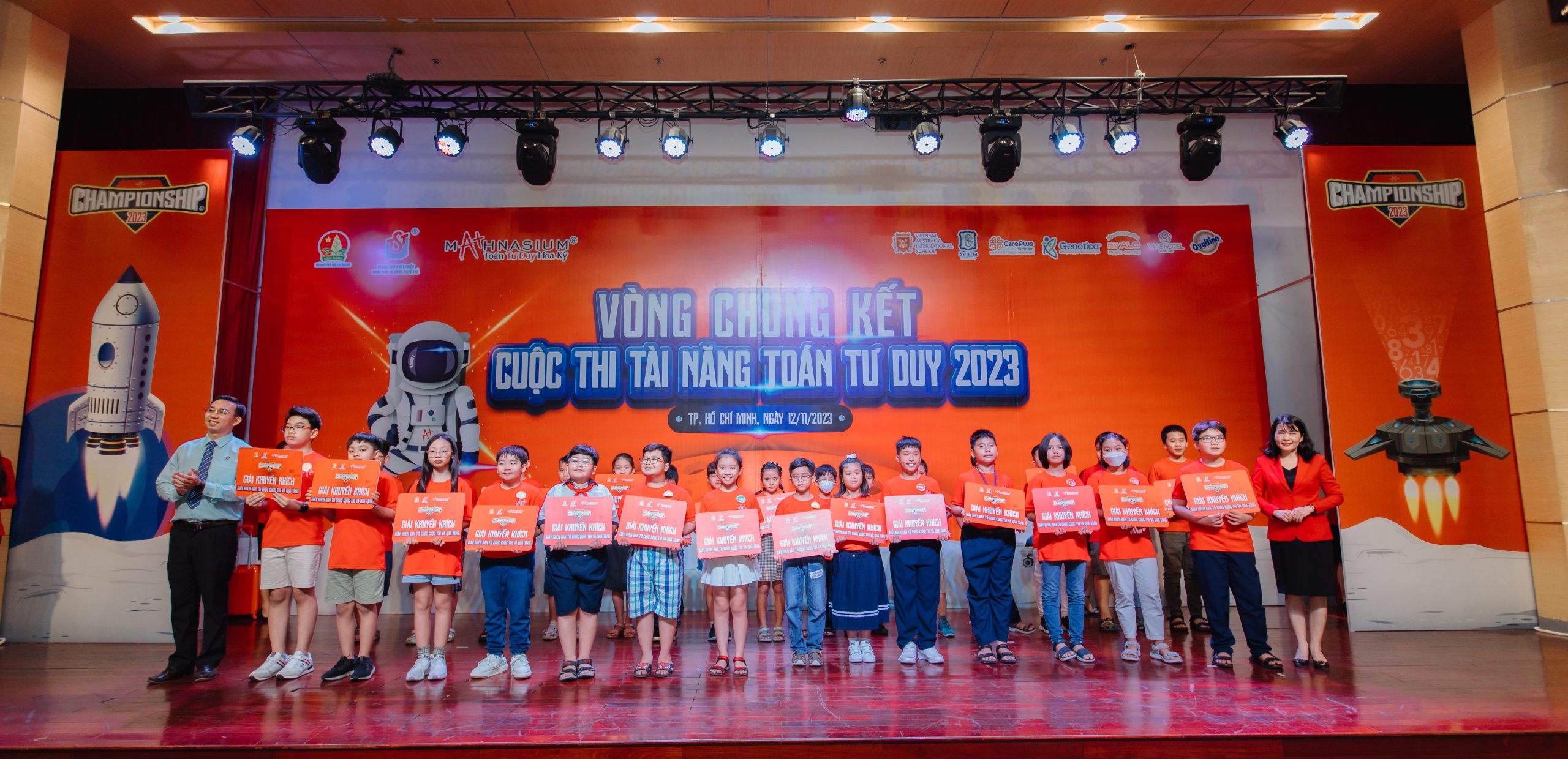 Thí sinh đạt giải tiềm năng vòng chung kết Math Championship 2023 - khu vực miền Nam