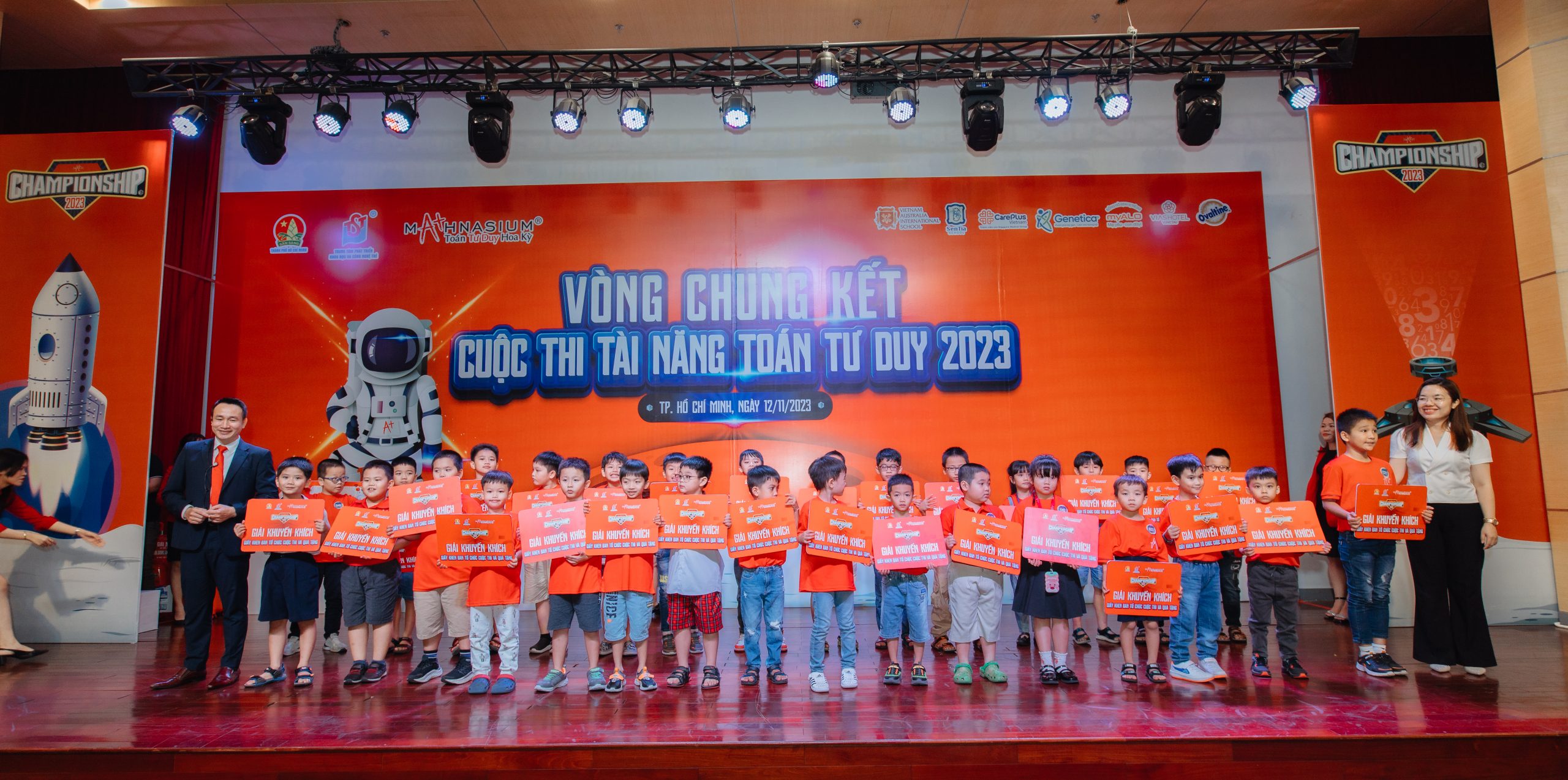 Thí sinh đạt giải tiềm năng vòng chung kết Math Championship 2023 - khu vực miền Nam