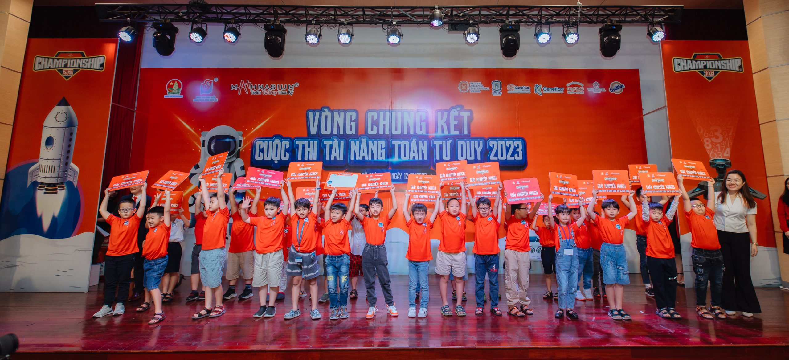 Thí sinh đạt giải tiềm năng vòng chung kết Math Championship 2023 - khu vực miền Nam