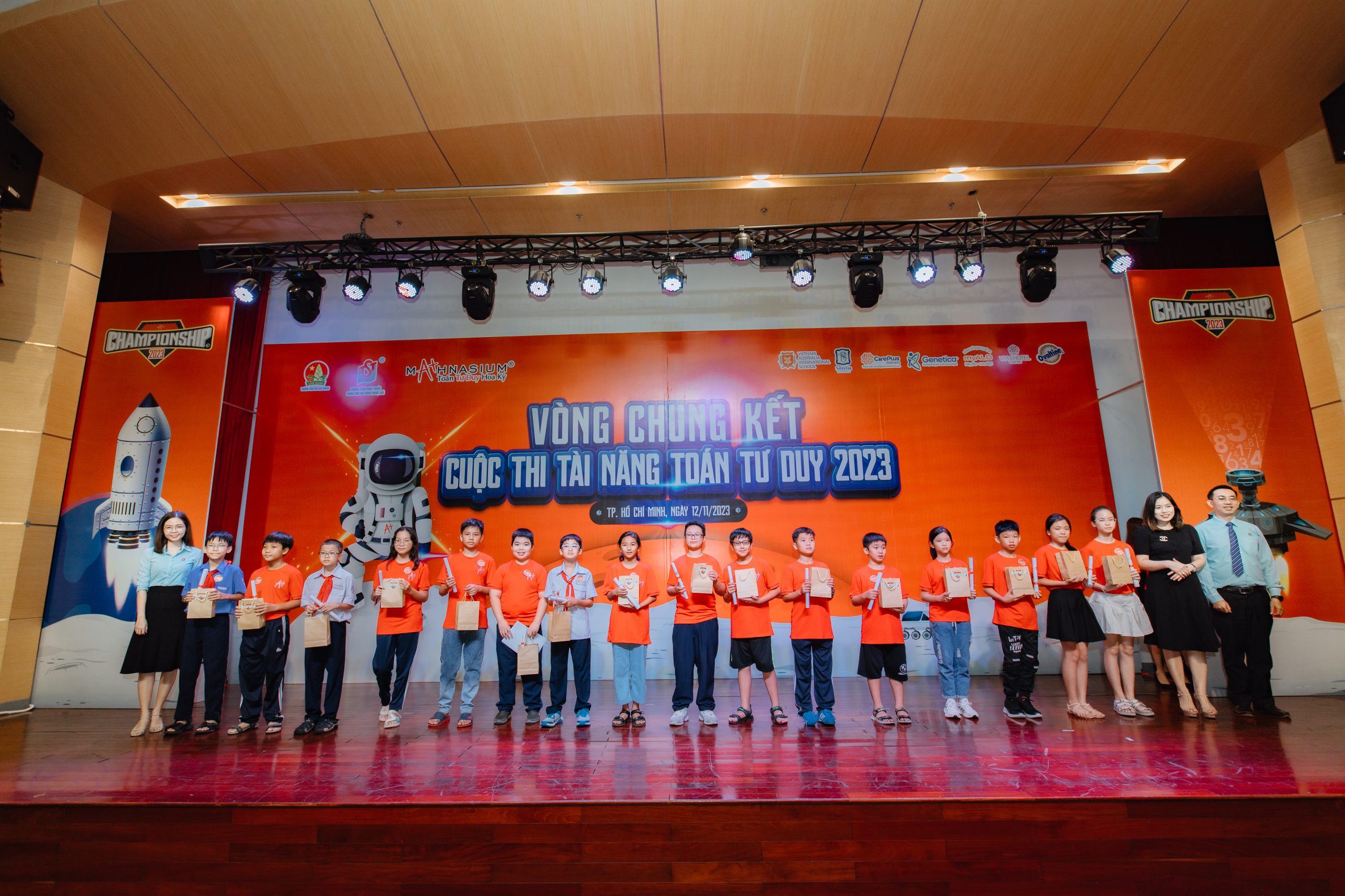 Thí sinh đạt giải tiềm năng vòng chung kết Math Championship 2023 - khu vực miền Nam