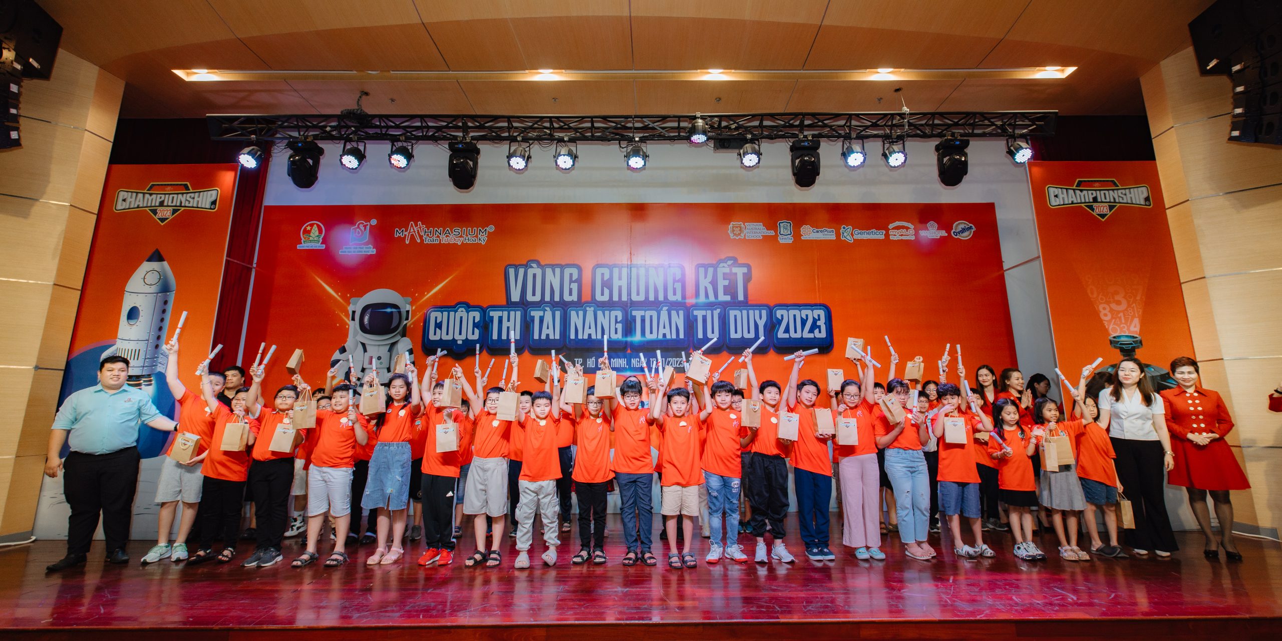 Thí sinh đạt giải tiềm năng vòng chung kết Math Championship 2023 - khu vực miền Nam