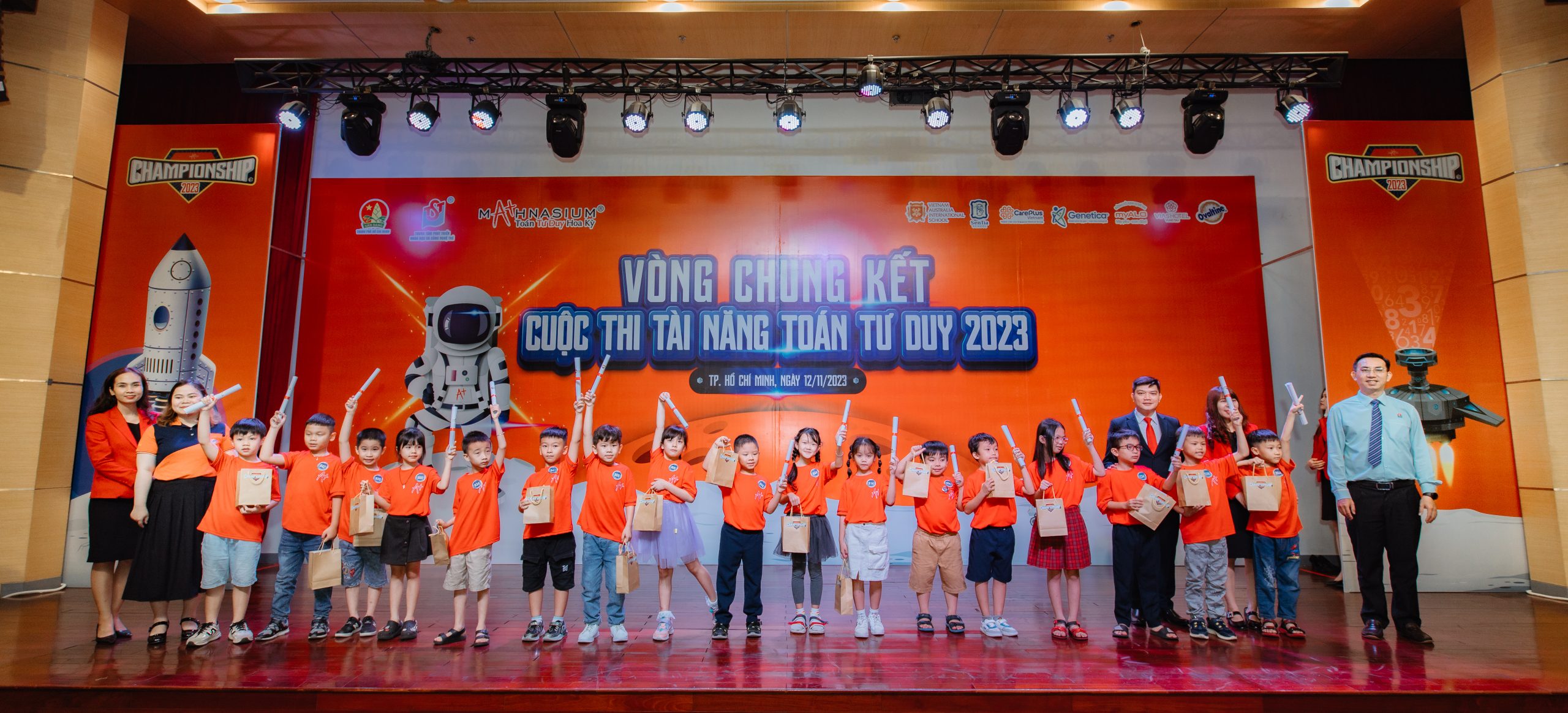 Thí sinh đạt giải tiềm năng vòng chung kết Math Championship 2023 - khu vực miền Nam