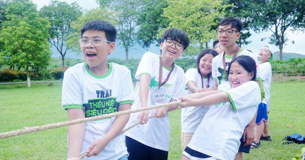 Trại hè VietFuture tập trung vào việc phát triển kỹ năng lãnh đạo và tư duy cho trẻ