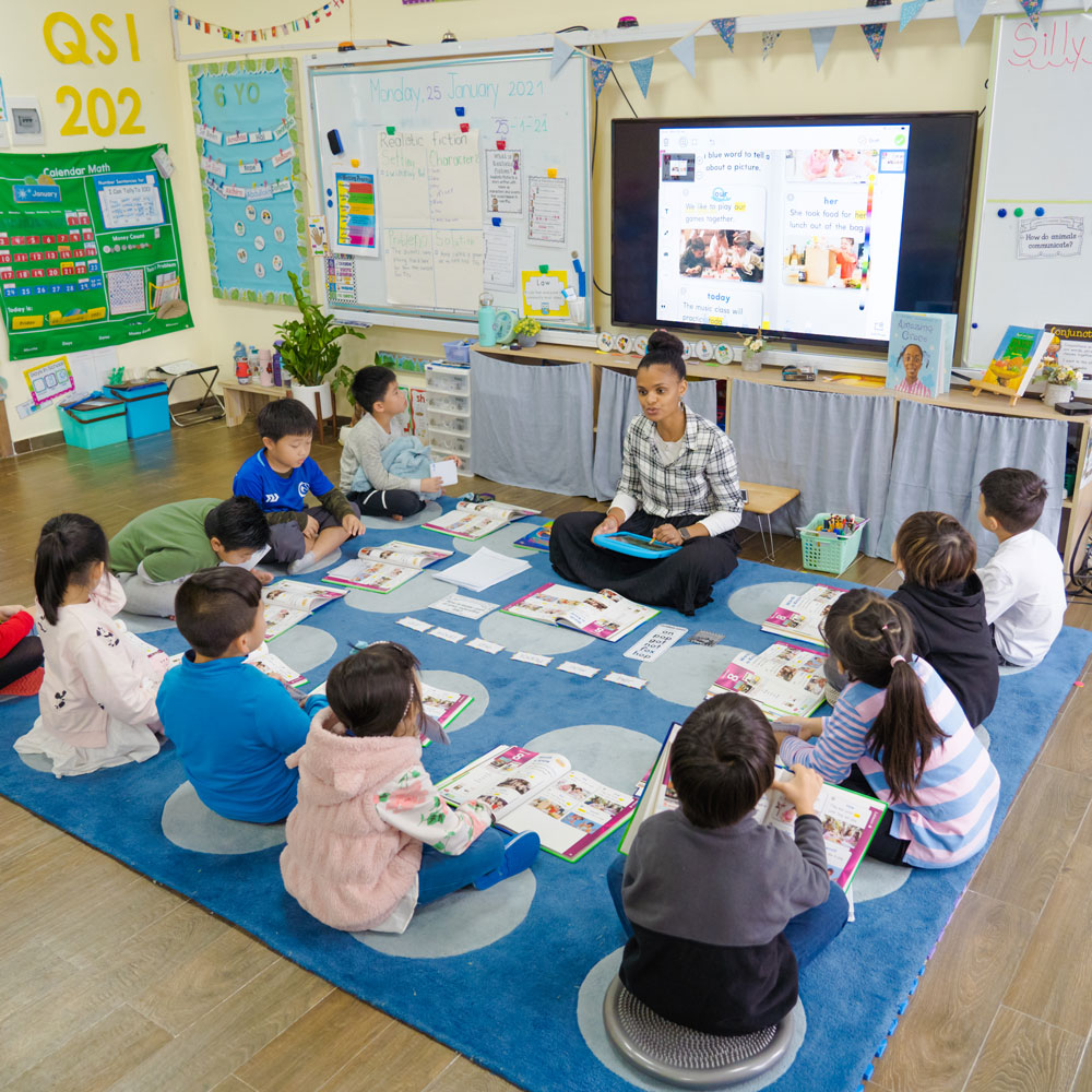 Một buổi học tại trường Quốc tế QSI Hải Phòng