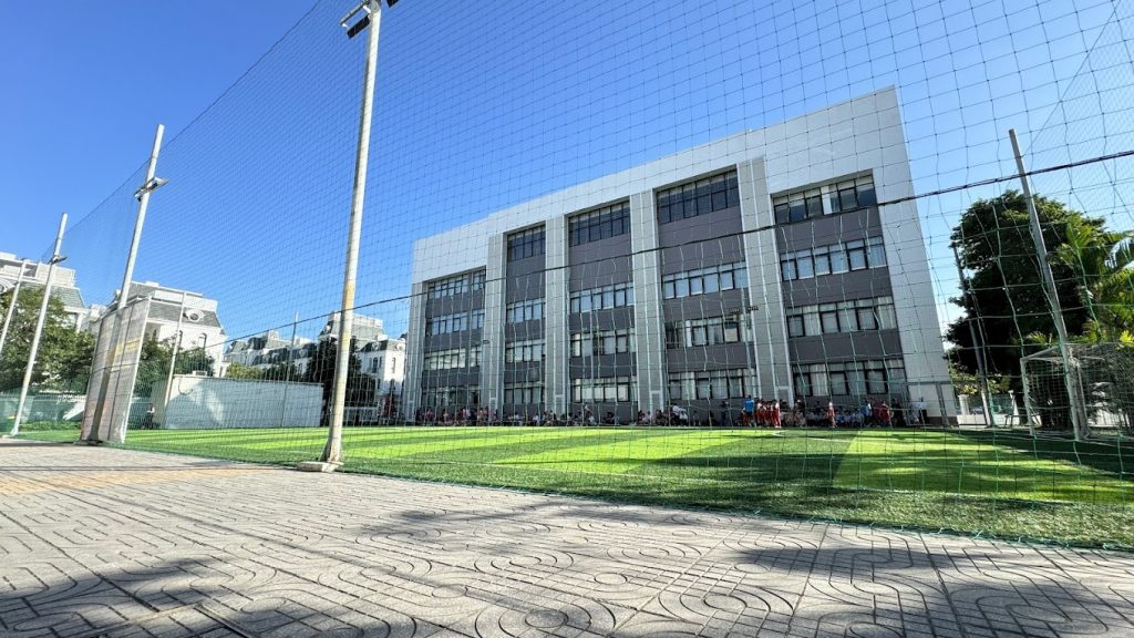 Góc sân banh trường Vinschool Imperia Hải Phòng